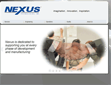 Tablet Screenshot of nexus-tech.net